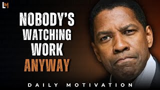This Is What You Do When No One Believes in You | Motivation by Denzel Washington