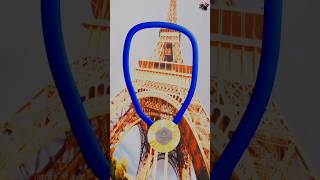 Why is the medal found in Paris Olympics so special 🙄||#shorts #facts #3d #viral #paris #olympics