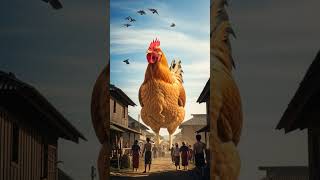 A giant pigeon suddenly enters a small peaceful village, #AnimalStory  #UnexpectedFriendship