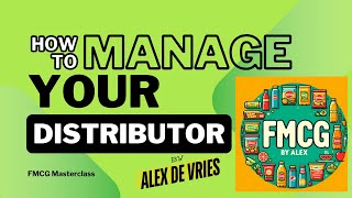 Distributor Management (FMCG by Alex)