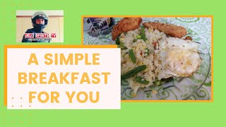 A SIMPLE BREAKFAST FOR YOU #PINOYBESTRECIPES #JELOSPORTSTV