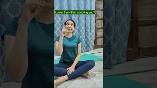 Lower back pain remedy | Yoga for backpain  #yogaforbackpain #backpainrelief #backpainstretch