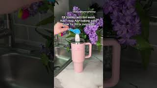 ARM & HAMMER Baking Soda. How To Cleaning Your Water Bottle