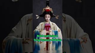 大胆でユニークな唐代のメイク #learnchinese #chineseculture #makeup #tangdynasty #style #face