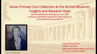 The James Prinsep Coin Collection at the British Museum