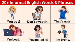 日常で使えるインフォーマルな英語の単語とフレーズ20選｜実生活で使える英語フレーズ｜語彙