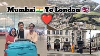 Mumbai To London | My Journey in 2021 | India to UK | Advait's Here