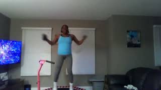 Rebounding for beginners. #reboundingfitness