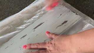 How To Make A Chippy Paint Board #short