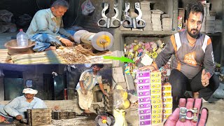 Incredible Manufacturing Process Of Brass Battery Terminals In A Local Factory