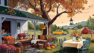 it's autumn 1940s 🍂 Oldies Playing in Another Room on Cozy Fall Countryside Ambience