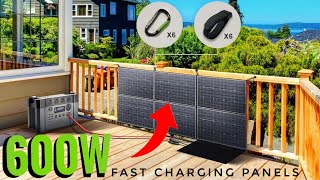 "Fast Charging" ALLPOWERS 600W Monocrystalline Portable Solar Panel (SP039) Full Review