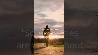 “Strength in Silence 🕯️ | Deep Motivational Quote