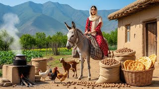 Village Life In Iran: Amazing Cooking & Donkey Riding