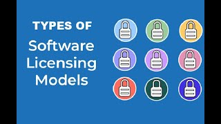 Types of Software License Models
