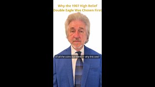 Why the 1907 High Relief Was Chosen First #RarityX #DoubleEagle #SaintGaudens #RareCoins #shorts