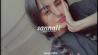 Sannali Sinhala Song | Slowed + Reverb Version | Relaxing Remix