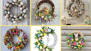 100  Easy DIY Easter Wreaths for Your Front Door #flowers #decoration #easypaperart