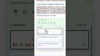 Clipboard History in Windows 11