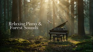 Relaxing Piano & Forest Sounds | Healing Nature Music for Stress Relief