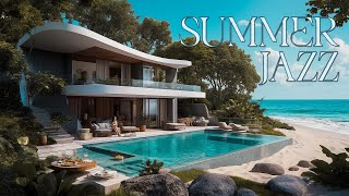 Soothing Jazz Music | Chill Beach Vibes with Summer Jazz for Stress Relief and Healing Soul