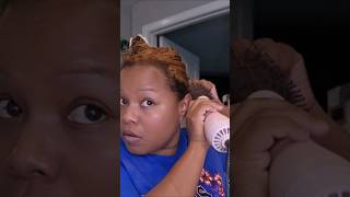 My Natural Black Hair Tutorial #naturalhair #blackgirlhair #hairtutorial #mynewhaircolor #blondehair