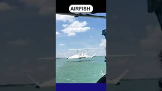 Airfish the flying yacht  #shorts #AIRFISH #LUXARYYACHT