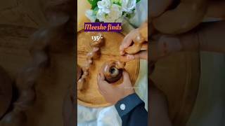 Candle holders || meesho finds under 140 #unboxing #meeshofinds