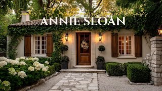 Summer to Fall French Country Inspired by Annie Sloan in Cream and Versailles Chalk Paint