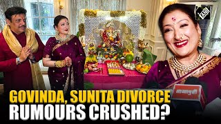 ‘He is only mine’: Wife Sunita after making public appearance with Govinda amid divorce rumours