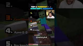 マインクラフトの最高に面白い瞬間トップ5 #minecraftshorts