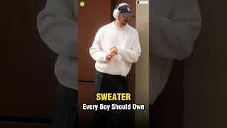 4 Sweaters Every Boy Should Own ✅ || #shorts #viral