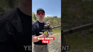 WORLD’S Quietest Pistol 🤫 #shorts