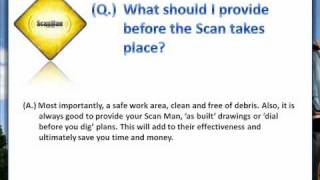 What should I provide before the scan takes place? - ScanMan Pty Ltd