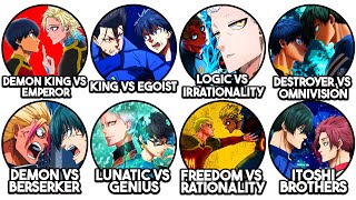 16 Most Intense Rivals in Blue Lock Explained in 24 Minutes!