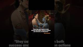 The Secret to Peace from the Bhagavad Gita #shorts #BhagavadGita #Krishna #SpiritualWisdom