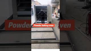 Powder painting oven #paintbooth #spraypaint #painting #paintingroom #bakingoven #powdercoating