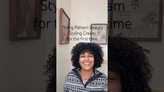 PATTERN BEAUTY STYLING CREAM | one year ago 🤌🏽 #curlyhair #patternbeauty  #3c4acurls #lowporosity