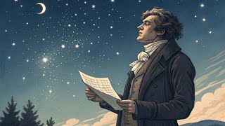 Ludwig van Beethoven | Relaxing Violin. Stars night