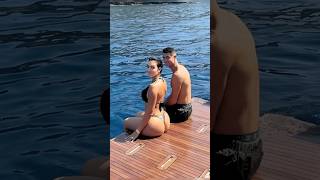 Cristiano Ronaldo with wife Georgina Rodrìguez #short #cristianoronaldo #georginarodriguez #shorts