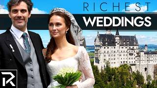 Most EXPENSIVE Celebrity Weddings In 2023