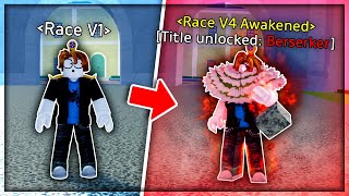 I Went From Human V1 To Human V4 And It Was The HARDEST grind EVER. Was it worth it?