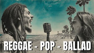 【Reggae Pop Ballad 29】 Voices in the Coastal Sky – Soft Romantic Reggae Duets