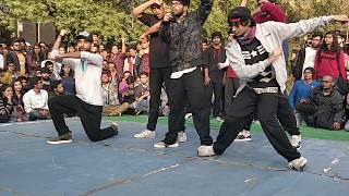 Inter IIT Cultural Meet 2017 | Cypher Hustle | IIT Kanpur(KOS) VS IIT BHU | Semi Finals