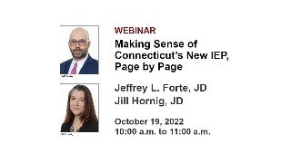 Making Sense of Connecticut’s New IEP, Page by Page