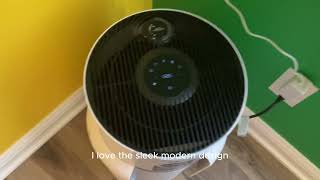 No More Musty Smell In Our Basement! This Shark Air Purifier Is Great for Allergies and More!
