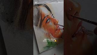 Art work |water color portrait art| aaoge jab tum-(T series electro mix folk)|@sajibnag_officials