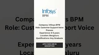 Hiring #fresherjobs #jobs2025 #freshers #techjobs #banglore  #internship #itjobsearch #infosys