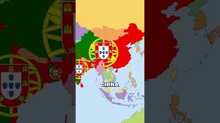 PORTUGAL Invaded 51+ Countries in the World! #geography #portugal  #brazil