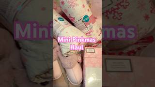 Mini Pinkmas Haul 🎀🎅🎄 #pinkmas #dds #target #marshalls #amazon #christmas2024 #haul #shopwithme